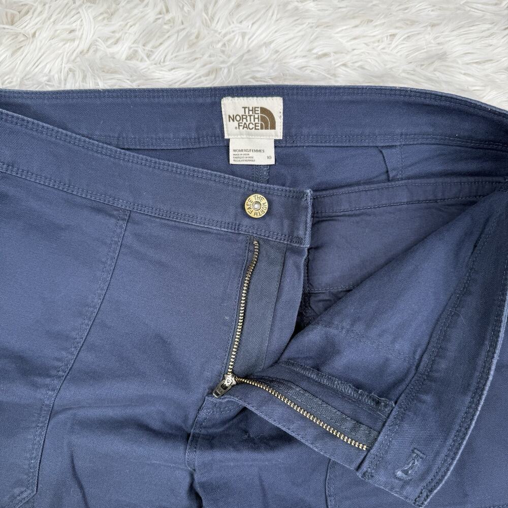 The North Face Motion Pants Womens Large Blue Hiking Travel Jogger Zip Size 10 - Picture 4 of 9